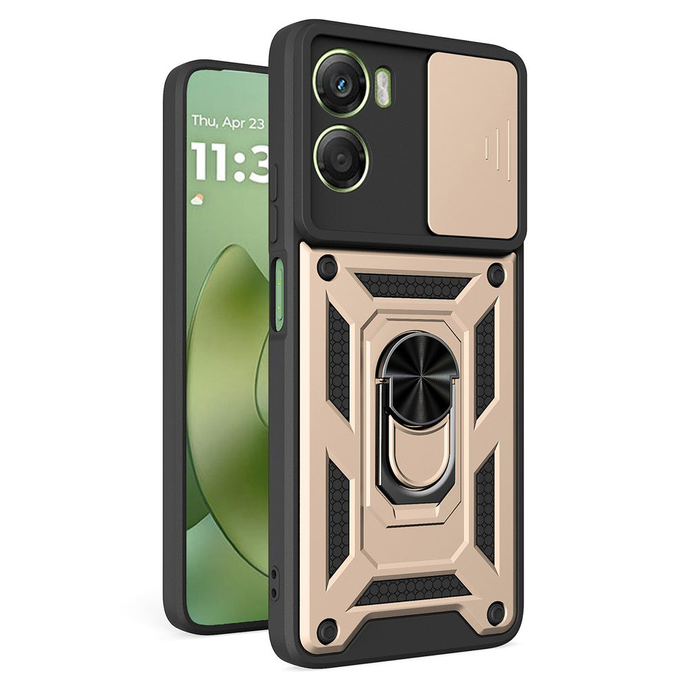 Futrola za Motorola Moto G06, Techsuit, CamShield, Zlatna