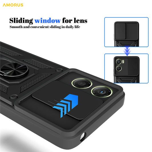 Futrola za Motorola Moto G06, Techsuit, CamShield, Zelena