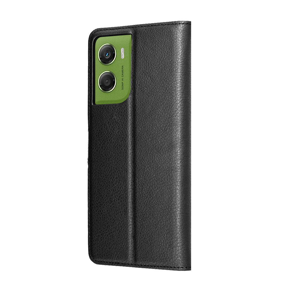 Futrola za Motorola Moto G06, Techsuit, Leather Folio, Crna