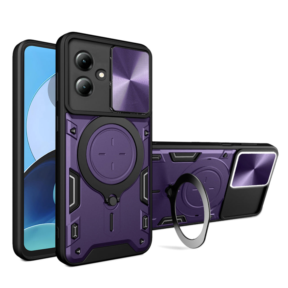 Futrola za Motorola Moto G14, Techsuit, CamGuard Pro, Ljubičasta