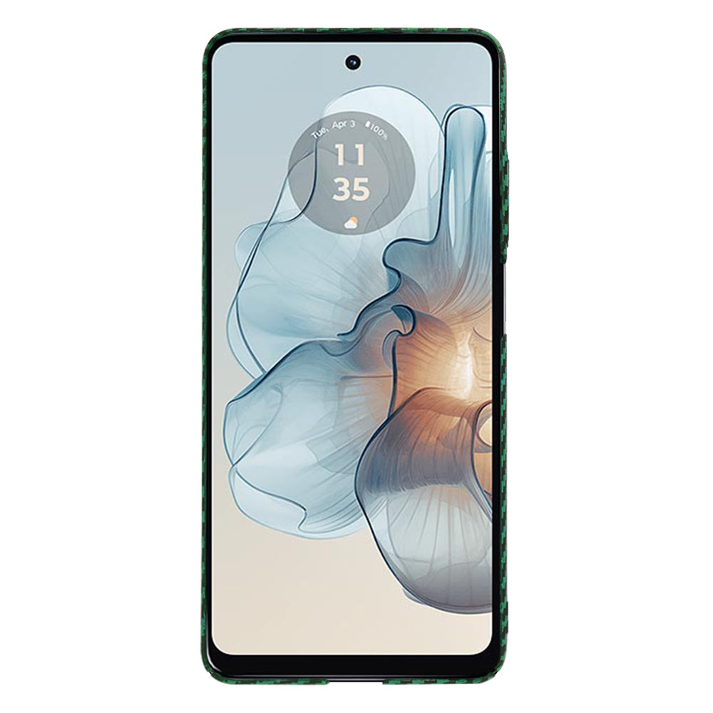 Futrola za Motorola Moto G24 Power, Techsuit, Carbonite FiberShell, Zelena