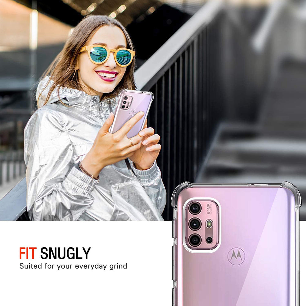 Futrola za Motorola Moto G30 / G20 / G10, Techsuit, Shockproof Clear, Providna