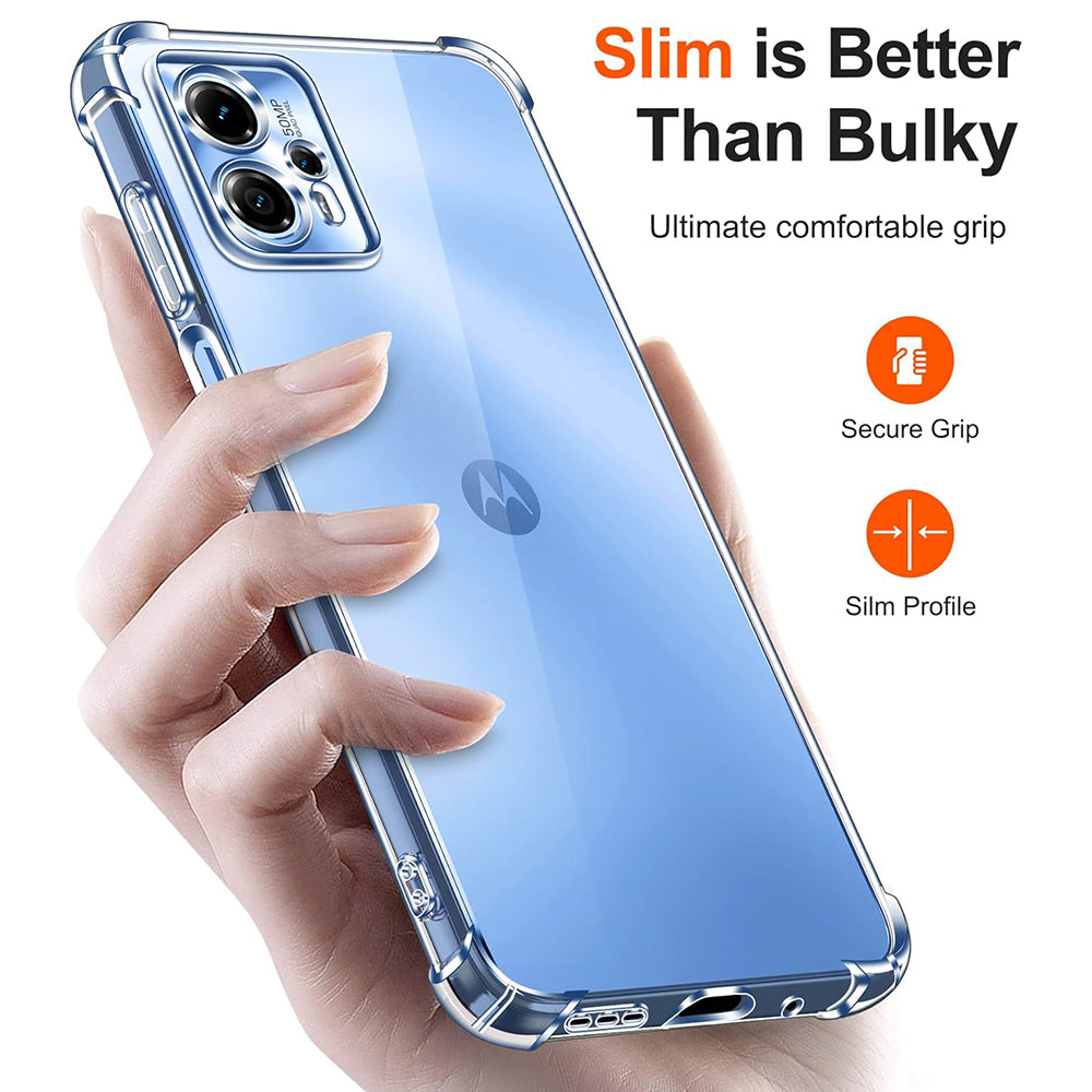 Futrola za Motorola Moto G35, Techsuit, Shockproof Clear, Providna