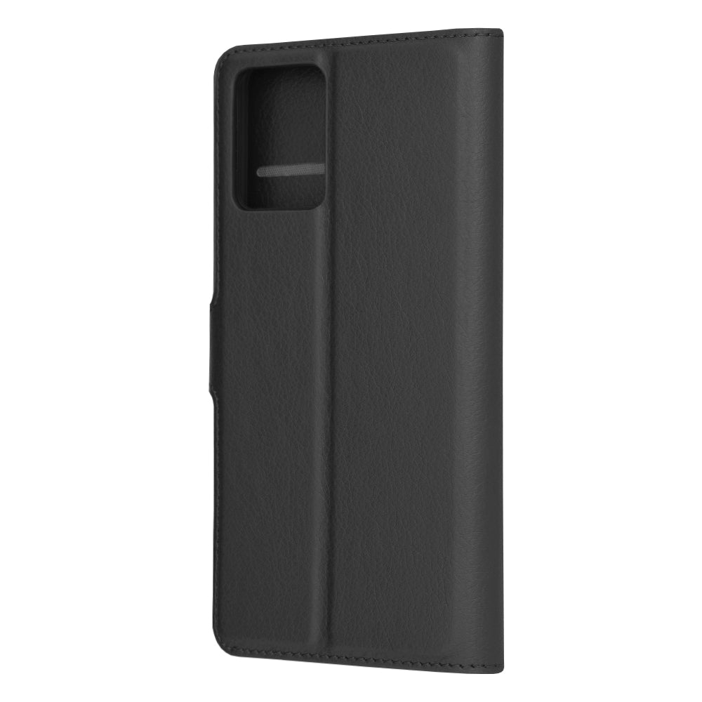 Futrola za Motorola Moto G54, Techsuit, Leather Folio, Crna