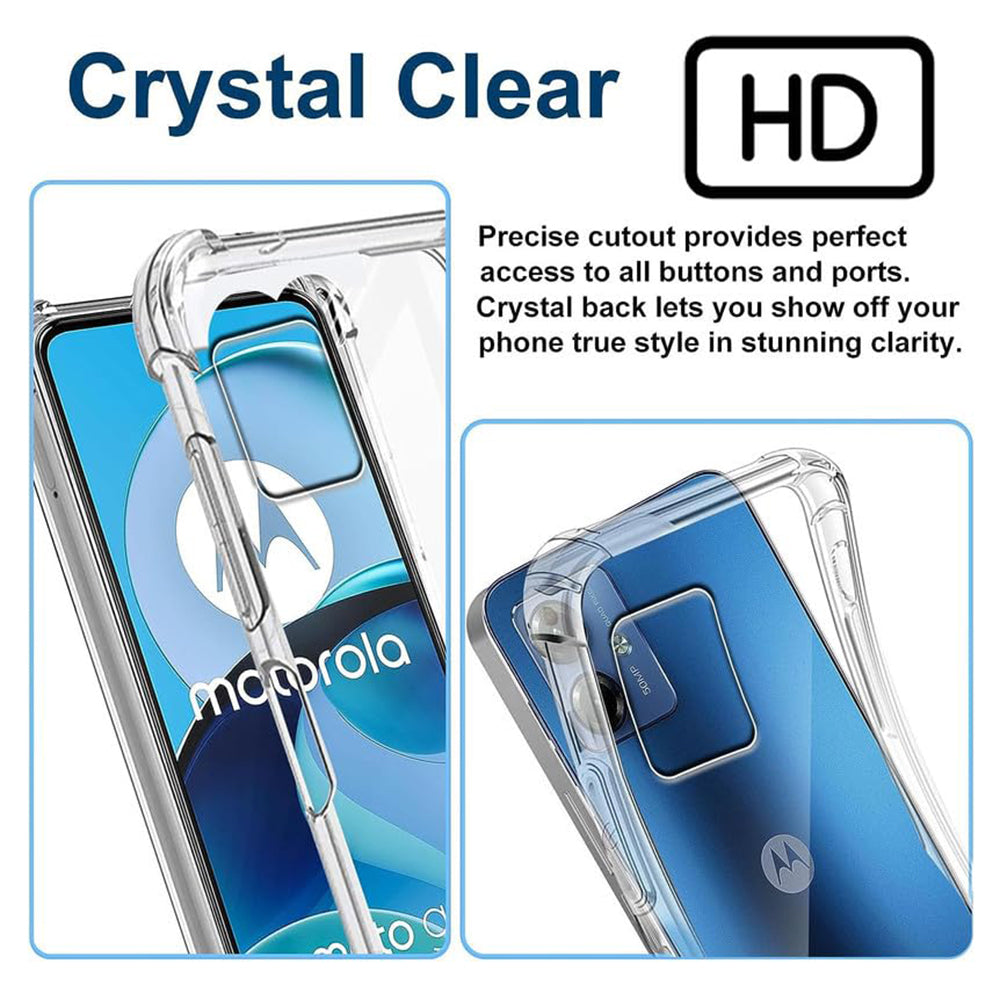Futrola za Motorola Moto G54, Techsuit, Shockproof Clear, Providna