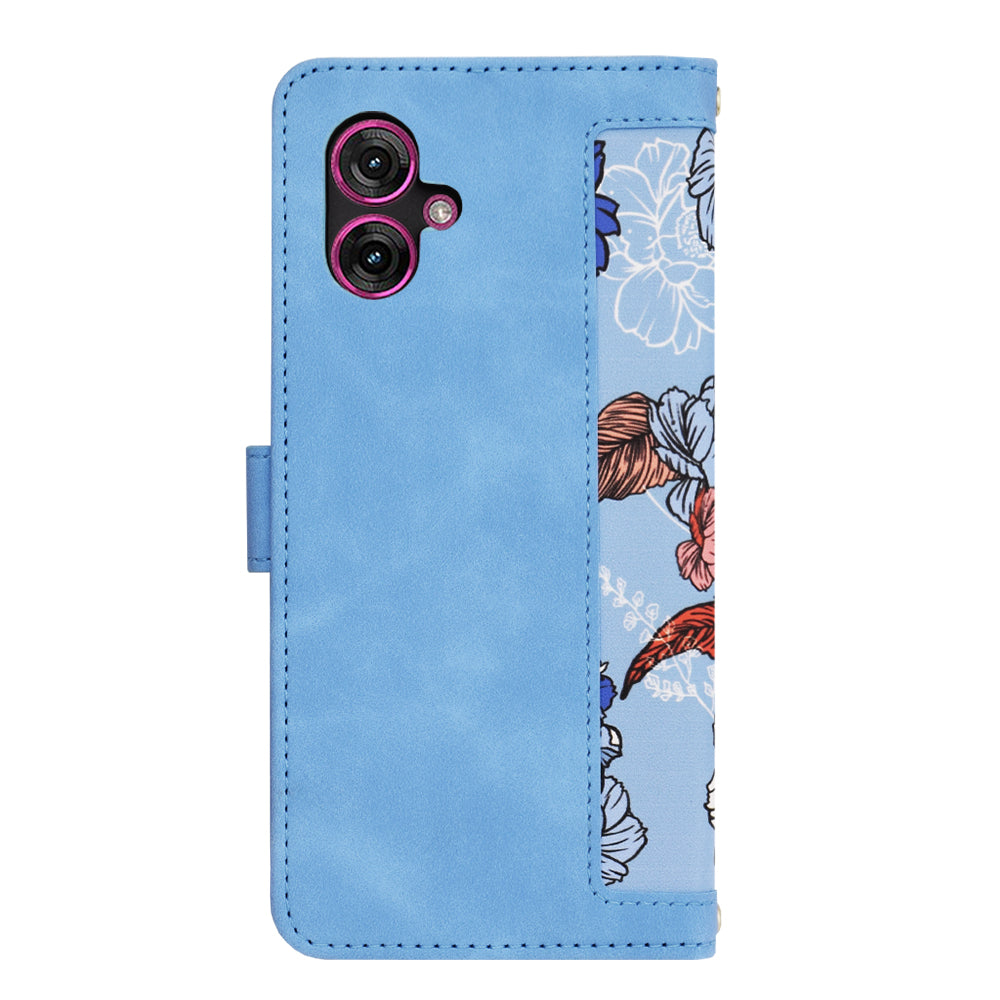 Futrola za Motorola Moto G55, Techsuit, FlipCraft, Plava