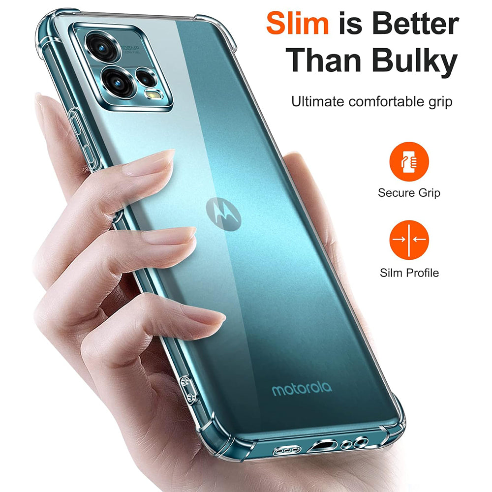 Futrola za Motorola Moto G72, Techsuit, Shockproof Clear, Providna
