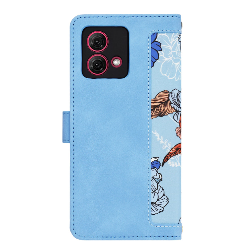 Futrola za Motorola Moto G84, Techsuit, FlipCraft, Plava