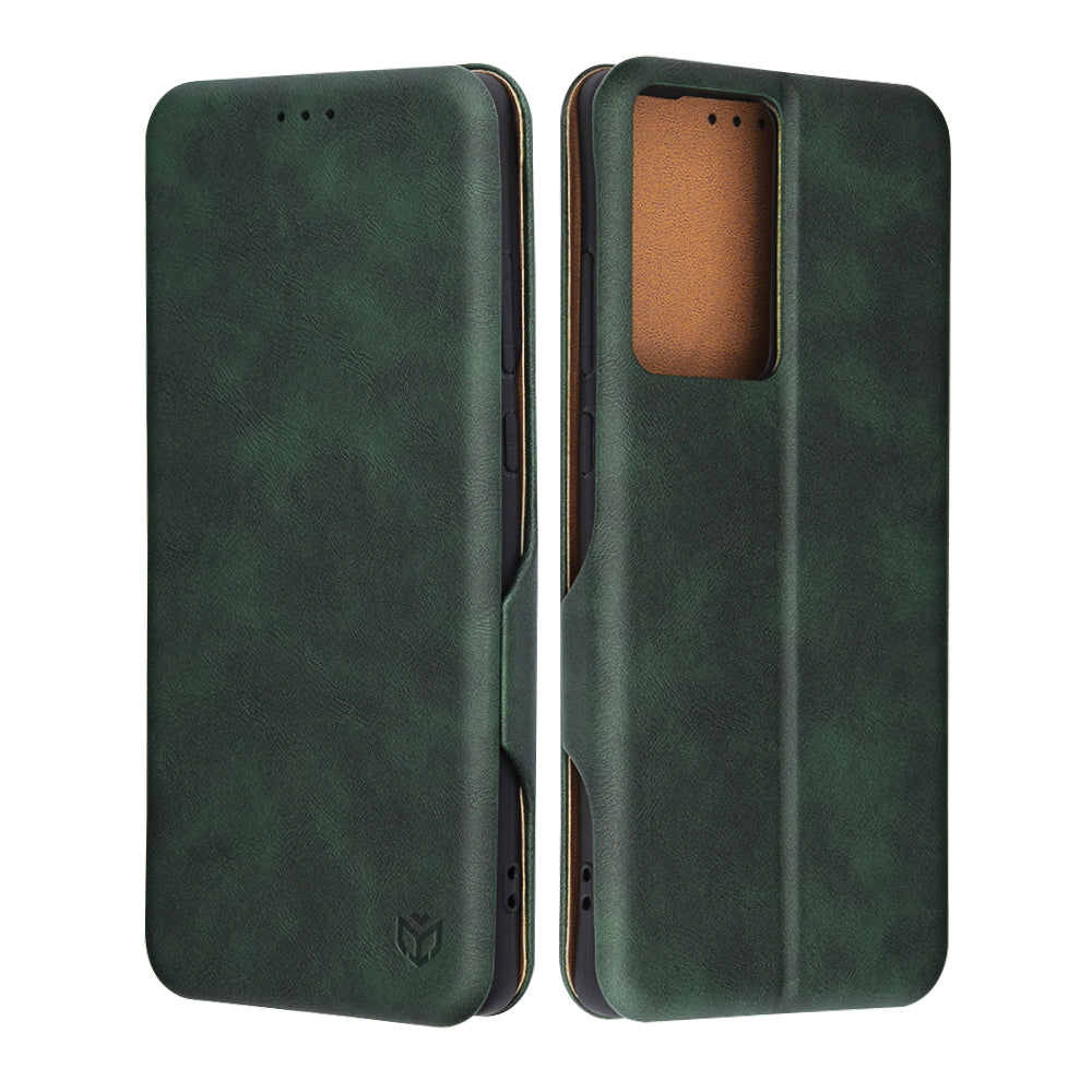 Futrola za Motorola Moto G85, Techsuit, Safe Wallet Plus, Zelena