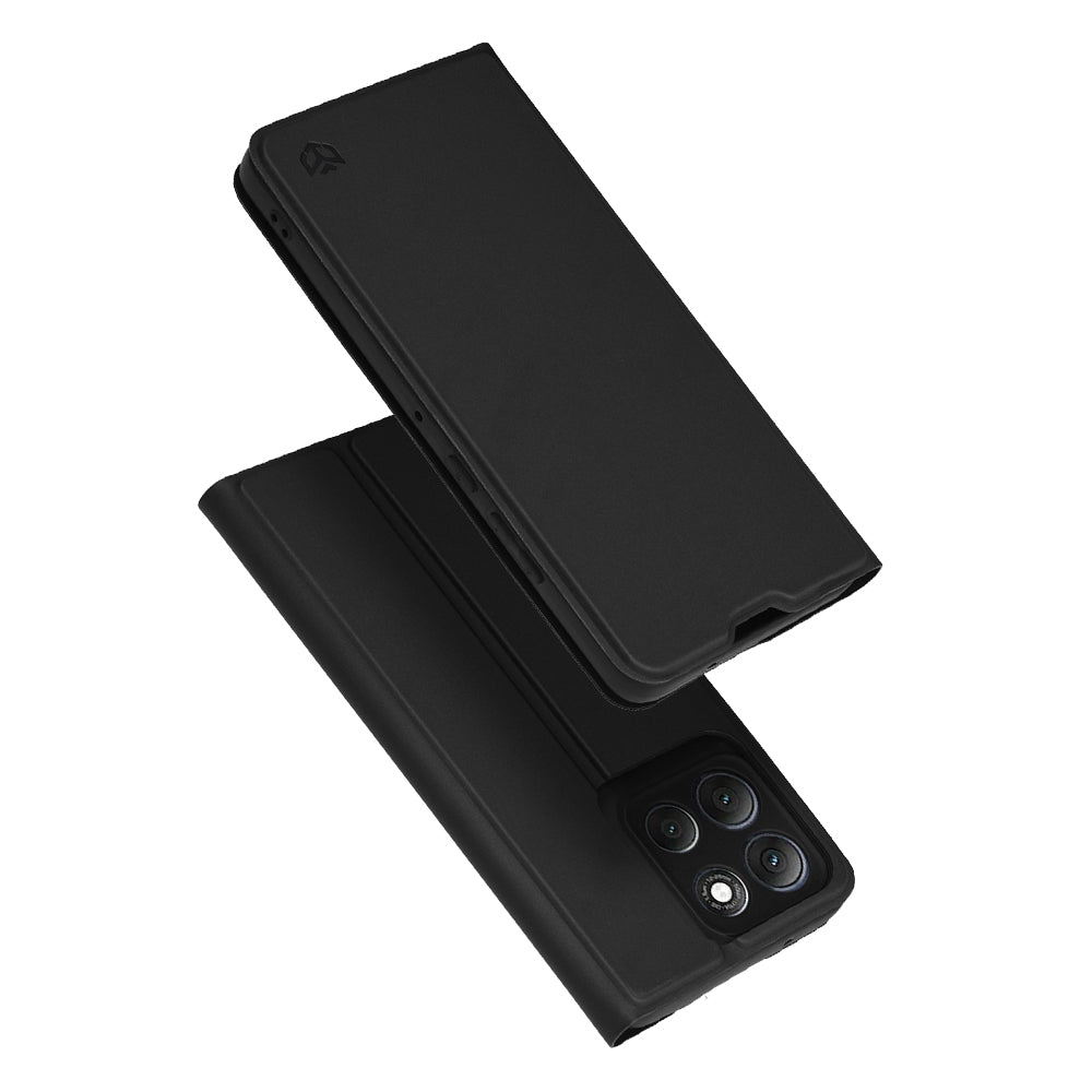 Futrola za Motorola Moto G86 Power, Techsuit, Magskin Book, Crna