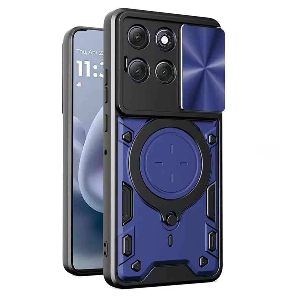 Futrola za Motorola Moto G86, Techsuit, CamGuard Pro, Plava