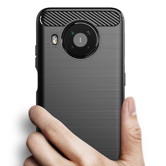 Futrola za Nokia X10 / X20, Techsuit, Karbon, Crna