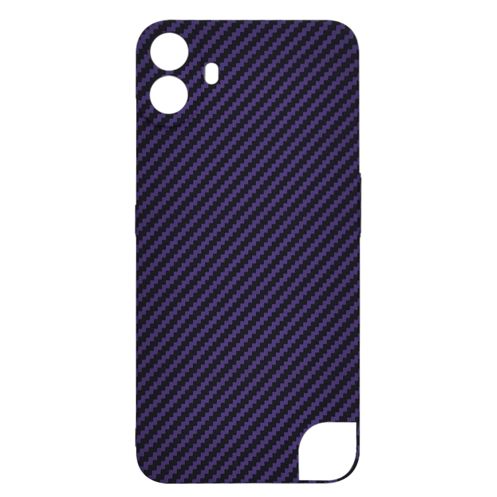 Futrola za Nothing CMF Phone 1, Techsuit, Carbonite FiberShell, Ljubičasta