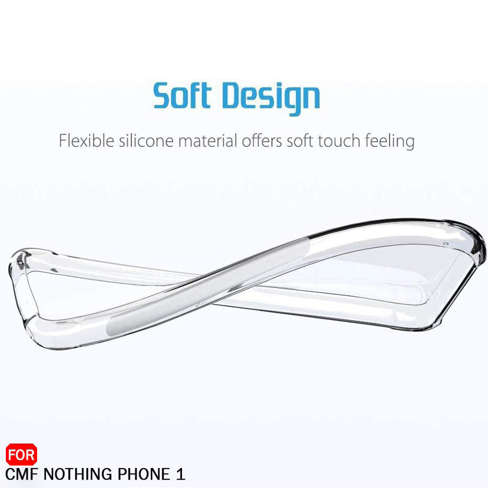 Futrola za Nothing CMF Phone 1, Techsuit, Shockproof Clear, Providna