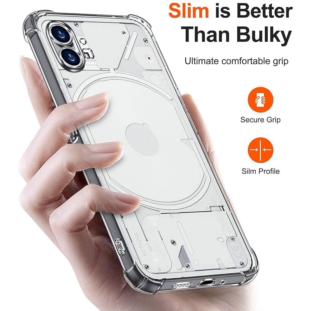 Futrola za Nothing Phone (1), Techsuit, Shockproof Clear, Providna