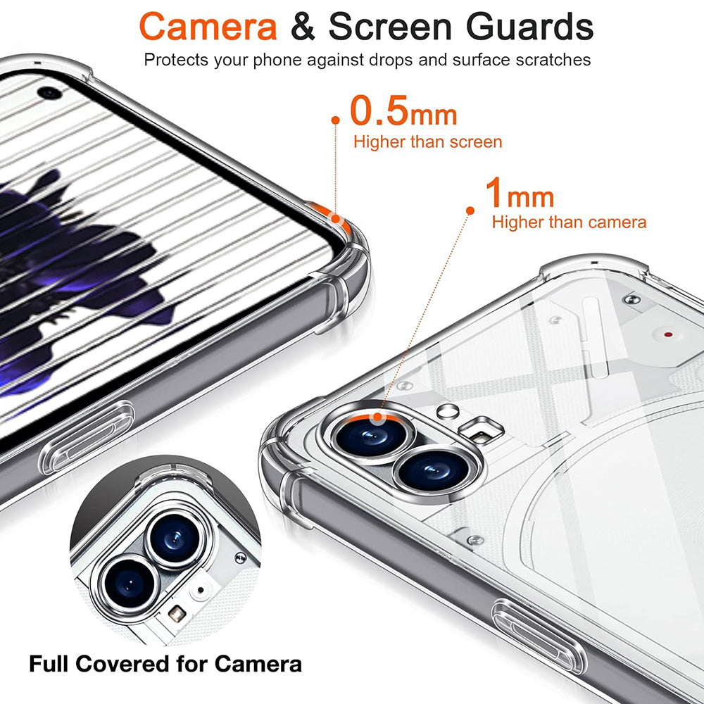 Futrola za Nothing Phone (1), Techsuit, Shockproof Clear, Providna