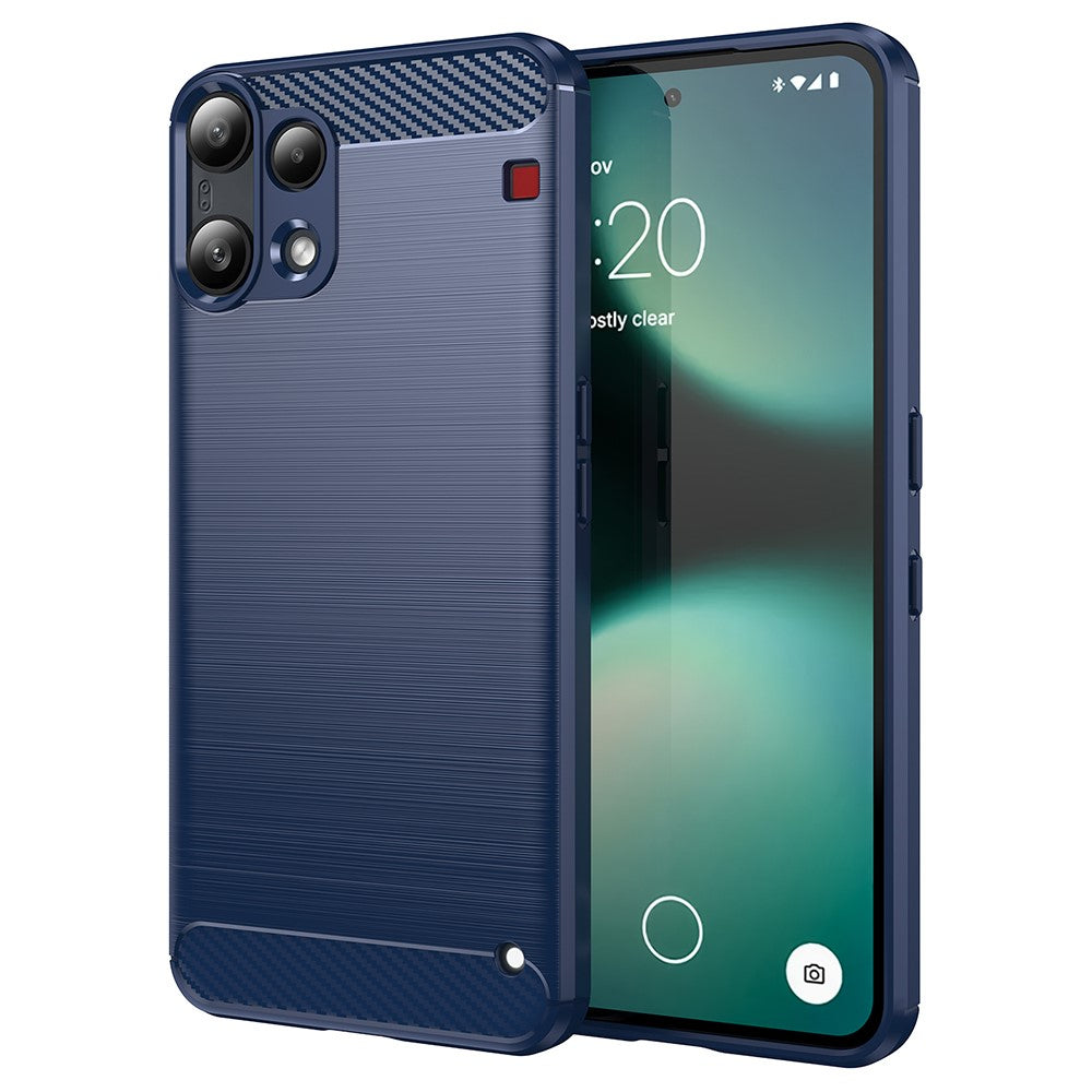 Futrola za Nothing Phone (3a) Lite, Techsuit, Karbon, Plava