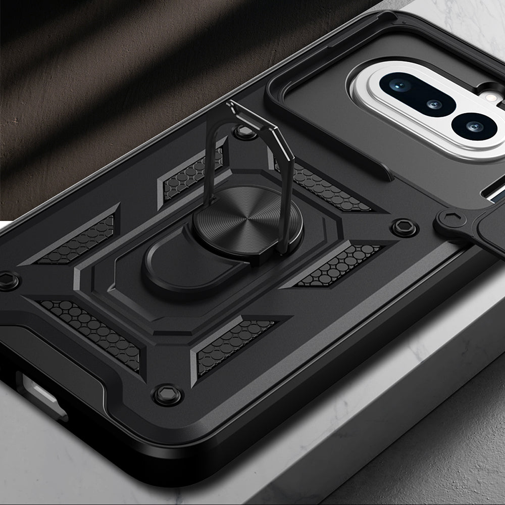 Futrola za Nothing Phone (4a), Techsuit, CamShield, Crna
