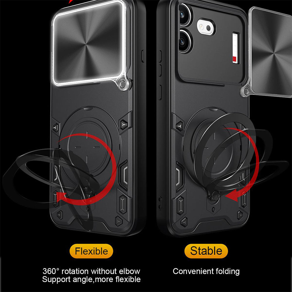 Futrola za Nothing Phone (4b), Techsuit, CamGuard Pro, Plava