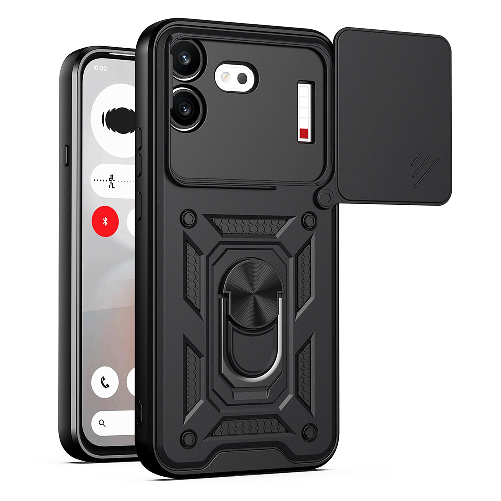 Futrola za Nothing Phone (4b), Techsuit, CamShield, Crna