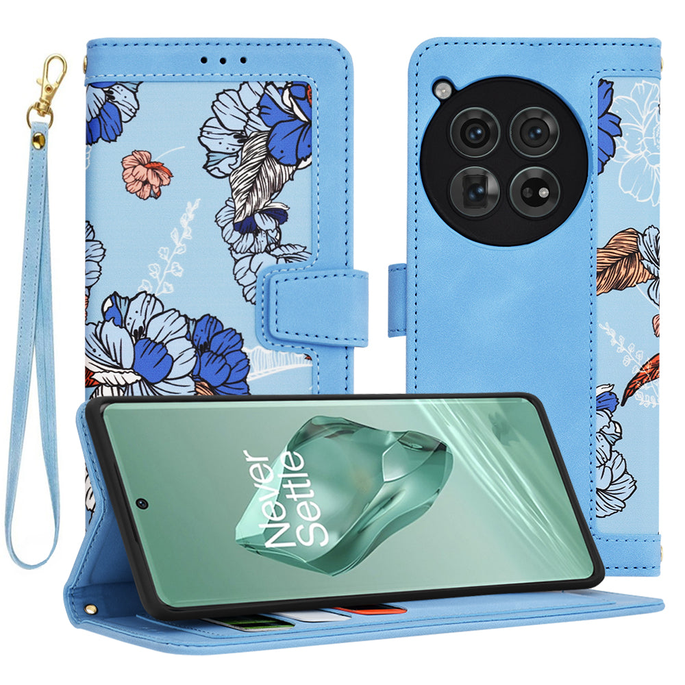 Futrola za OnePlus 12, Techsuit, FlipCraft, Plava