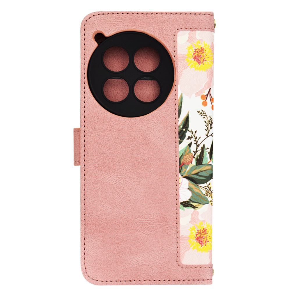 Futrola za OnePlus 12, Techsuit, FlipCraft, Roze