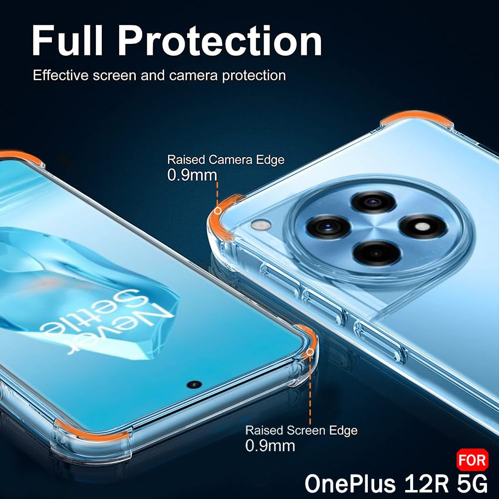 Futrola za OnePlus 12R, Techsuit, Shockproof Clear, Providna