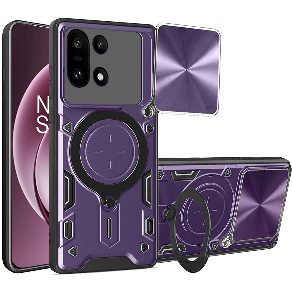 Husa za OnePlus 15, Techsuit, CamGuard Pro, Ljubičasta