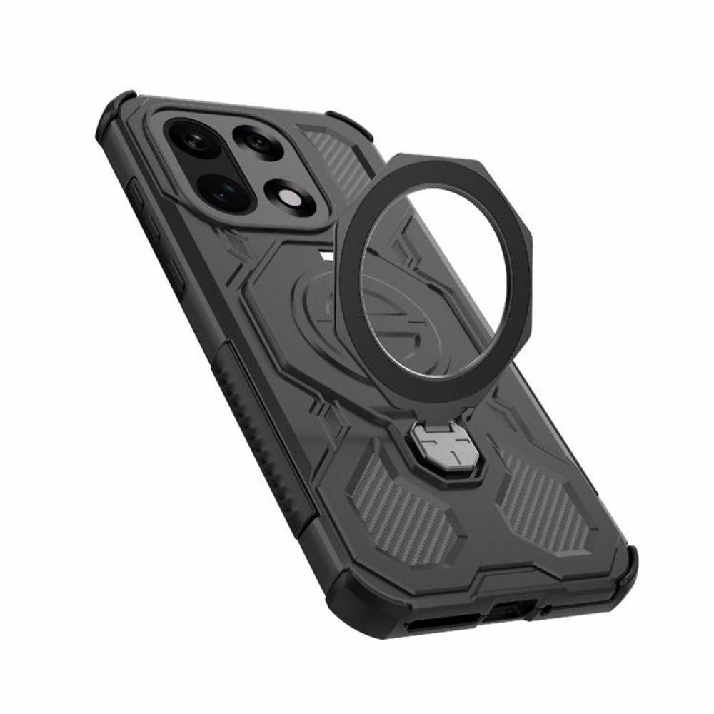 Futrola za OnePlus 15, Techsuit, Carbon Shield Pro, Crna