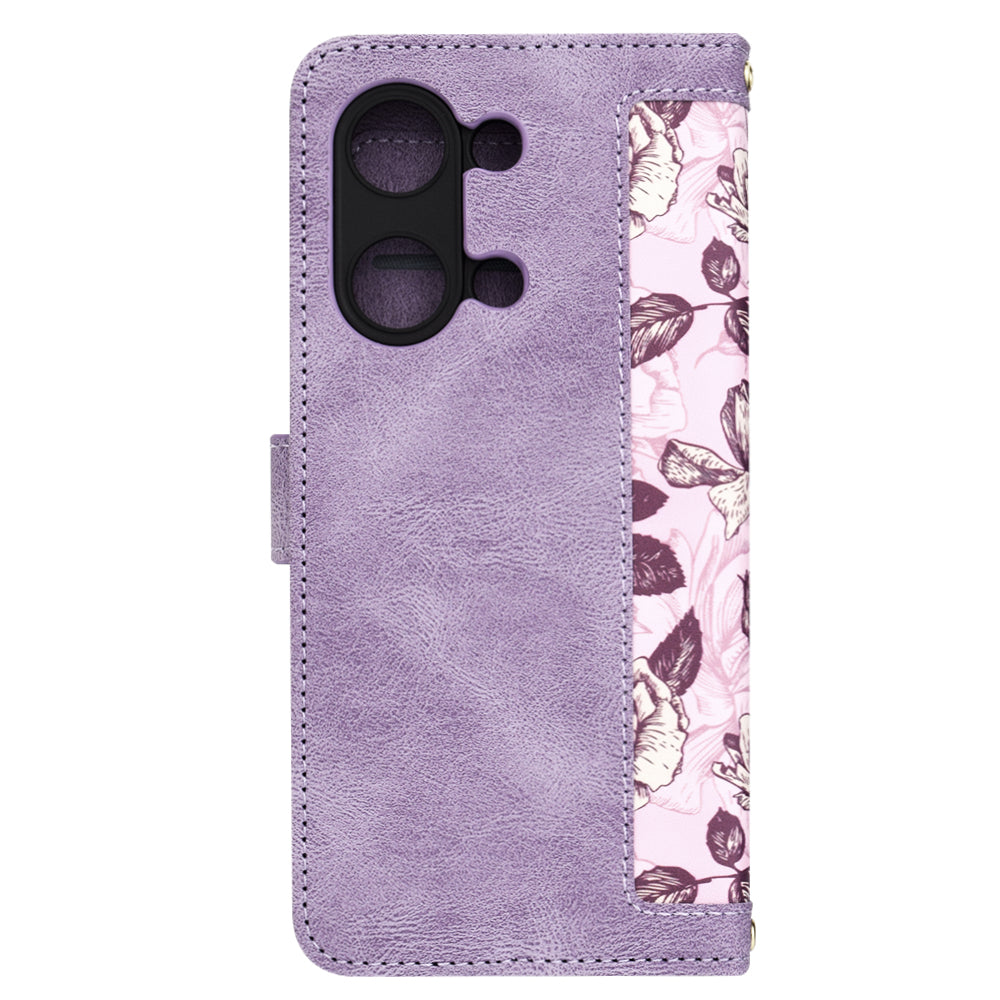 Futrola za OnePlus Nord 3, Techsuit, FlipCraft, Ljubičasta