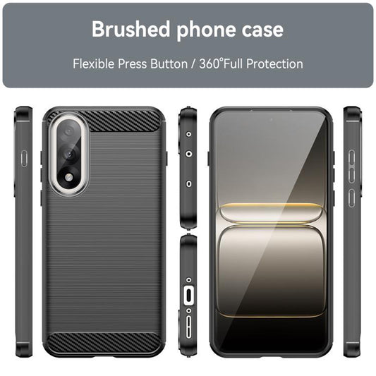 Futrola za OnePlus Nord 5, Techsuit, Karbon, Crna