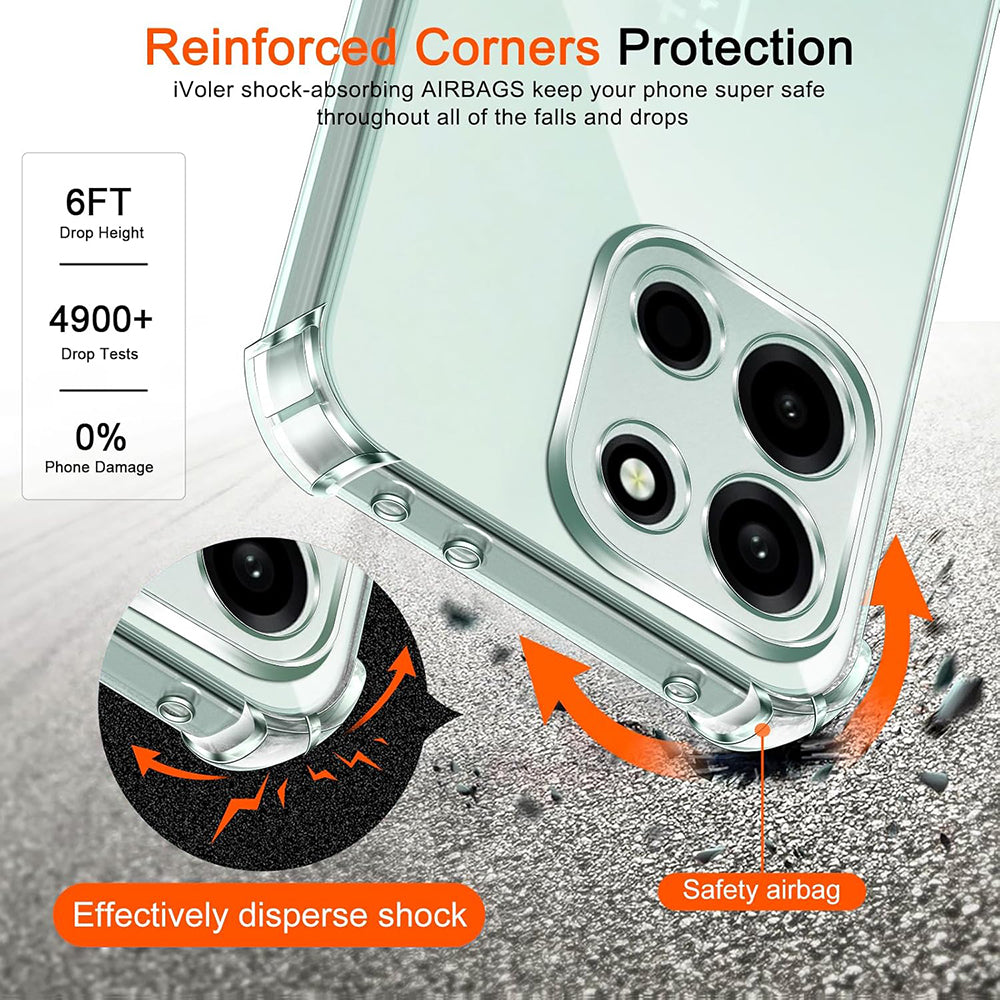 Futrola za OnePlus Nord 6, Techsuit, Shockproof Clear, Transparentna