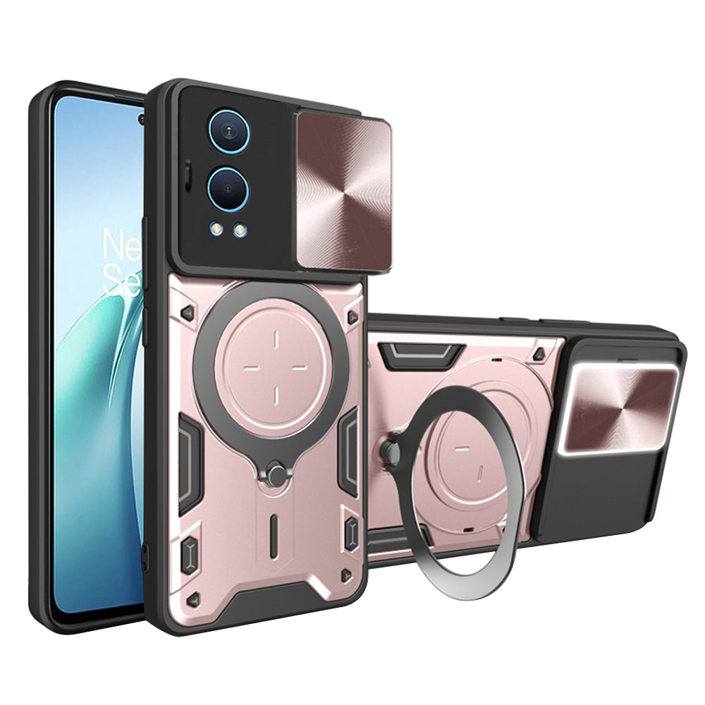 Futrola za OnePlus Nord CE4 Lite, Techsuit, CamGuard Pro, Roze Zlato