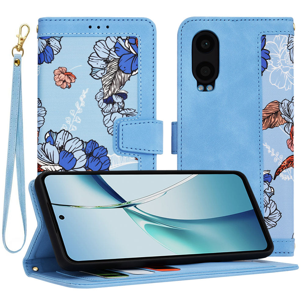 Futrola za OnePlus Nord CE4 Lite, Techsuit, FlipCraft, Plava