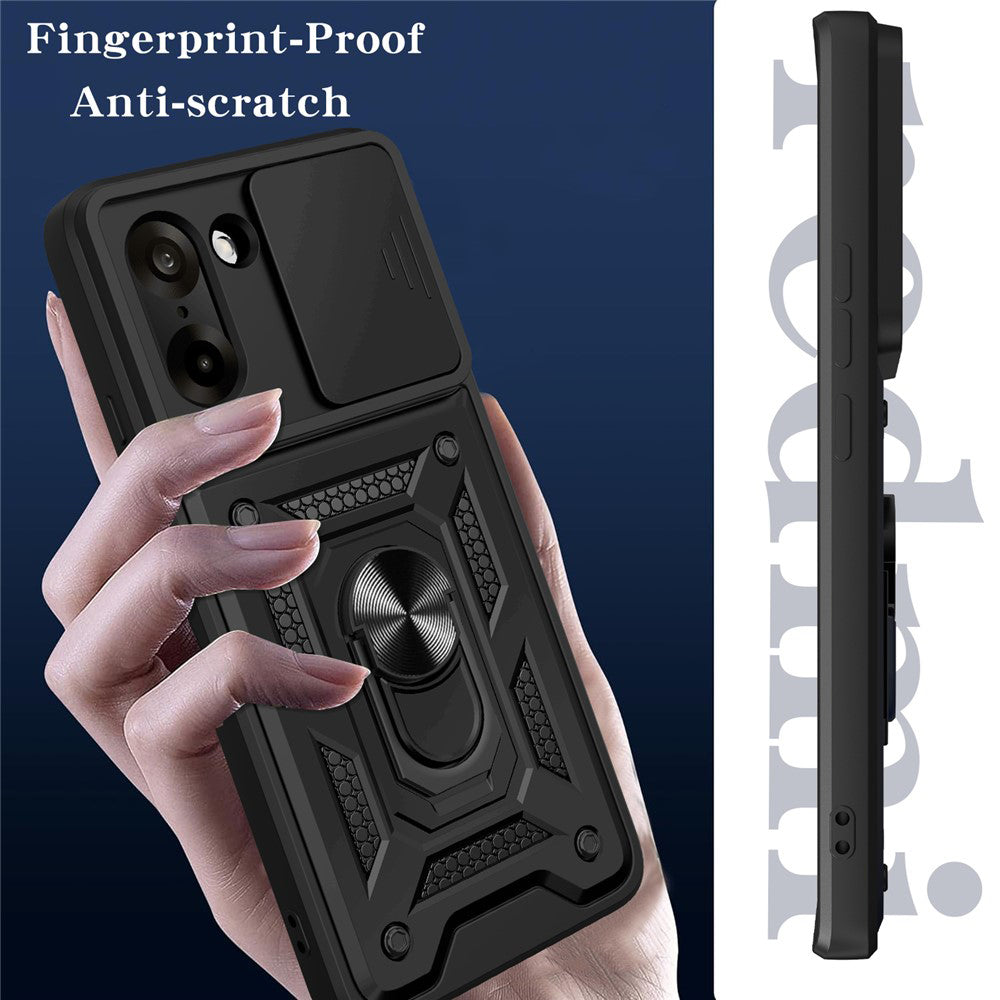 Futrola za OnePlus Nord CE5, Techsuit, CamShield, Crna