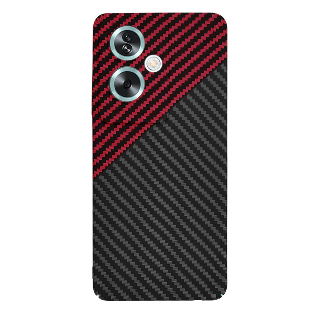 Futrola za OnePlus Nord N30 SE / Oppo A79, Techsuit, Carbonite FiberShell, Crno Crvena