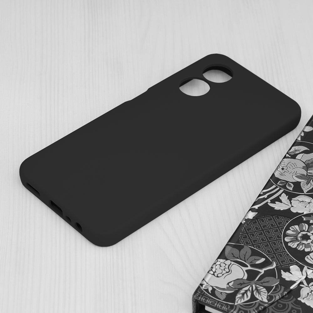 Futrola za Oppo A17, Techsuit, Soft Edge, Crna