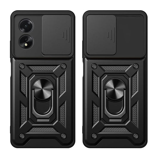 Futrola za Oppo A58 4G, Techsuit, CamShield, Crna