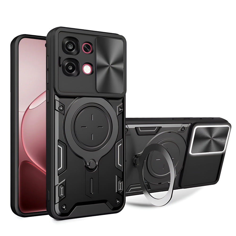 Futrola za Oppo A6 Pro 5G / A6 Pro 4G, Techsuit, CamGuard Pro, Crna