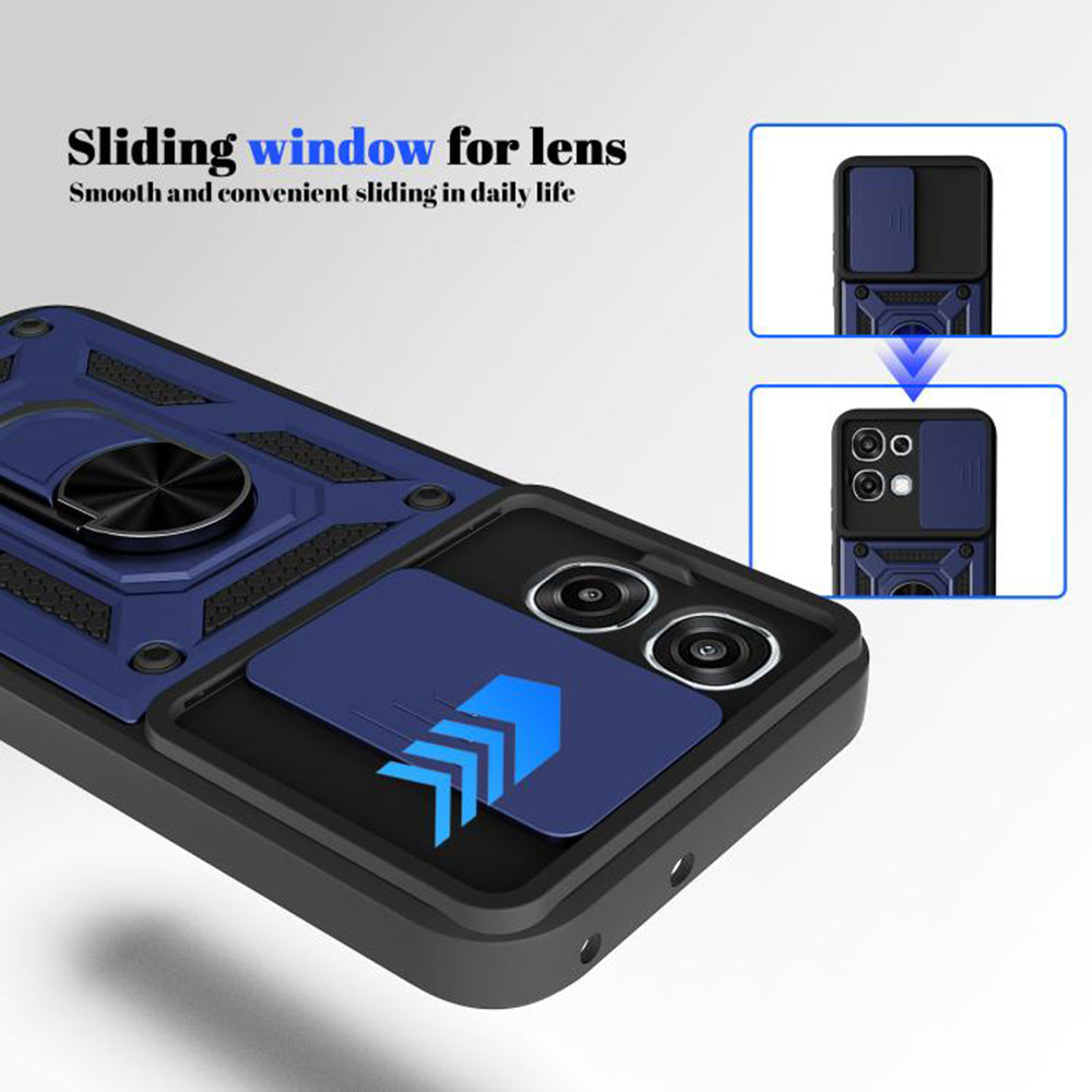 Futrola za Oppo A6 Pro 5G / A6 Pro 4G, Techsuit, CamShield, Roze Zlatna