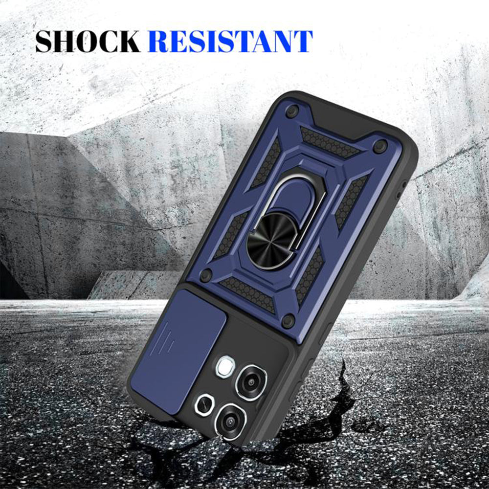 Futrola za Oppo A6 Pro 5G / A6 Pro 4G, Techsuit, CamShield, Roze Zlatna