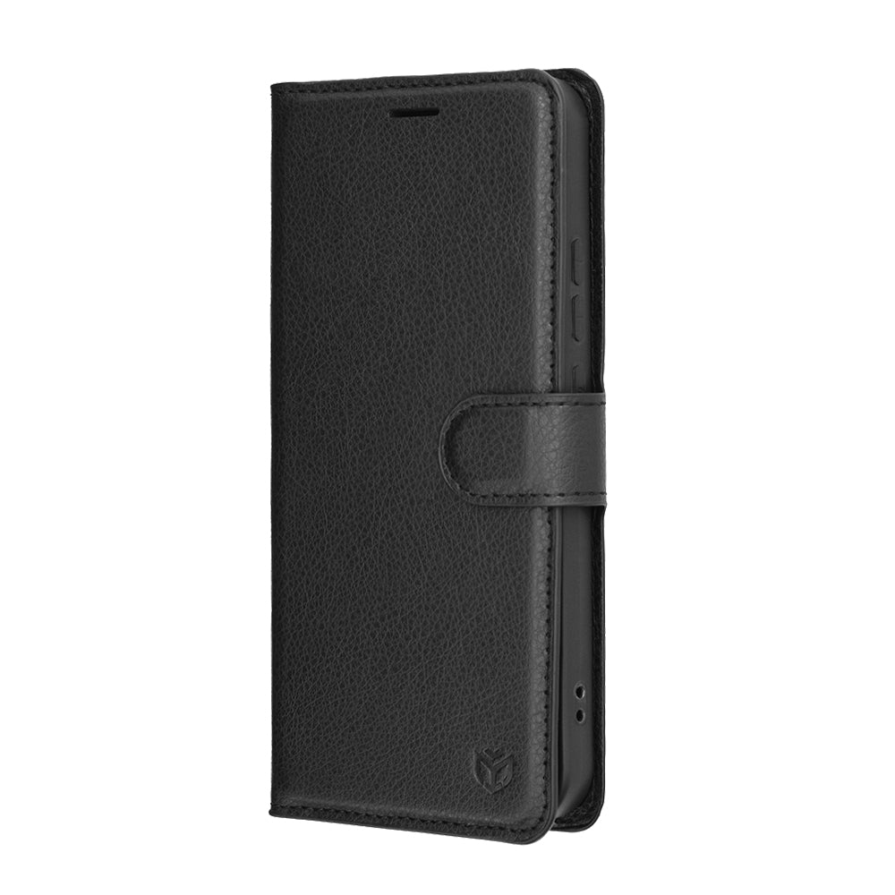 Futrola za Oppo A6 Pro 5G / A6 Pro 4G, Techsuit, Leather Folio, Crna