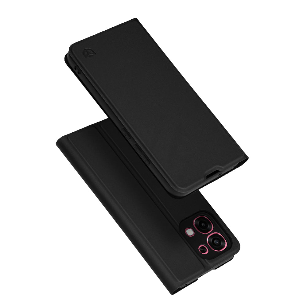 Futrola za Oppo A6 Pro 5G / A6 Pro 4G, Techsuit, Magskin Book, Crna