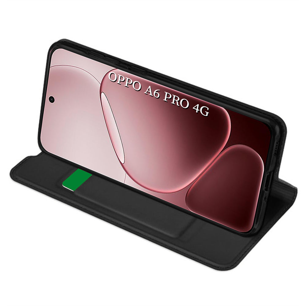 Futrola za Oppo A6 Pro 5G / A6 Pro 4G, Techsuit, Magskin Book, Crna