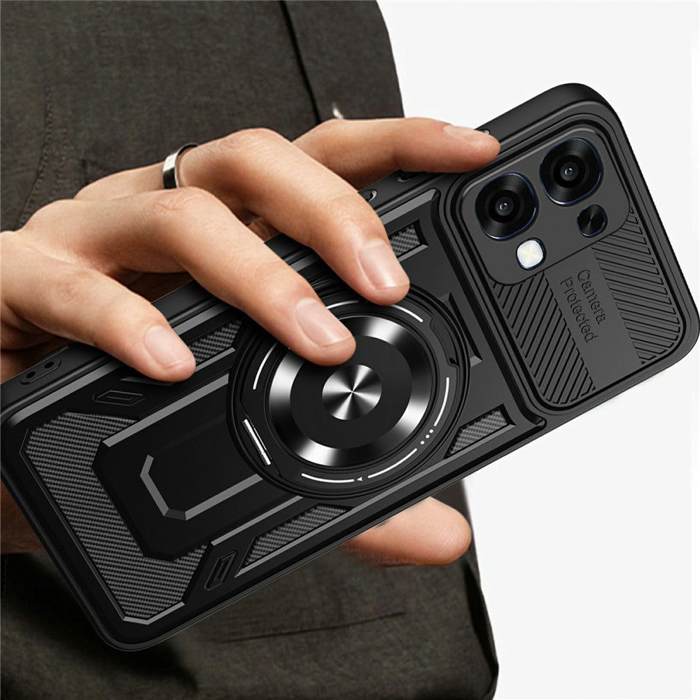 Futrola za Oppo A6 Pro 5G / A6 Pro 4G, Techsuit, RuggedCam, Crna