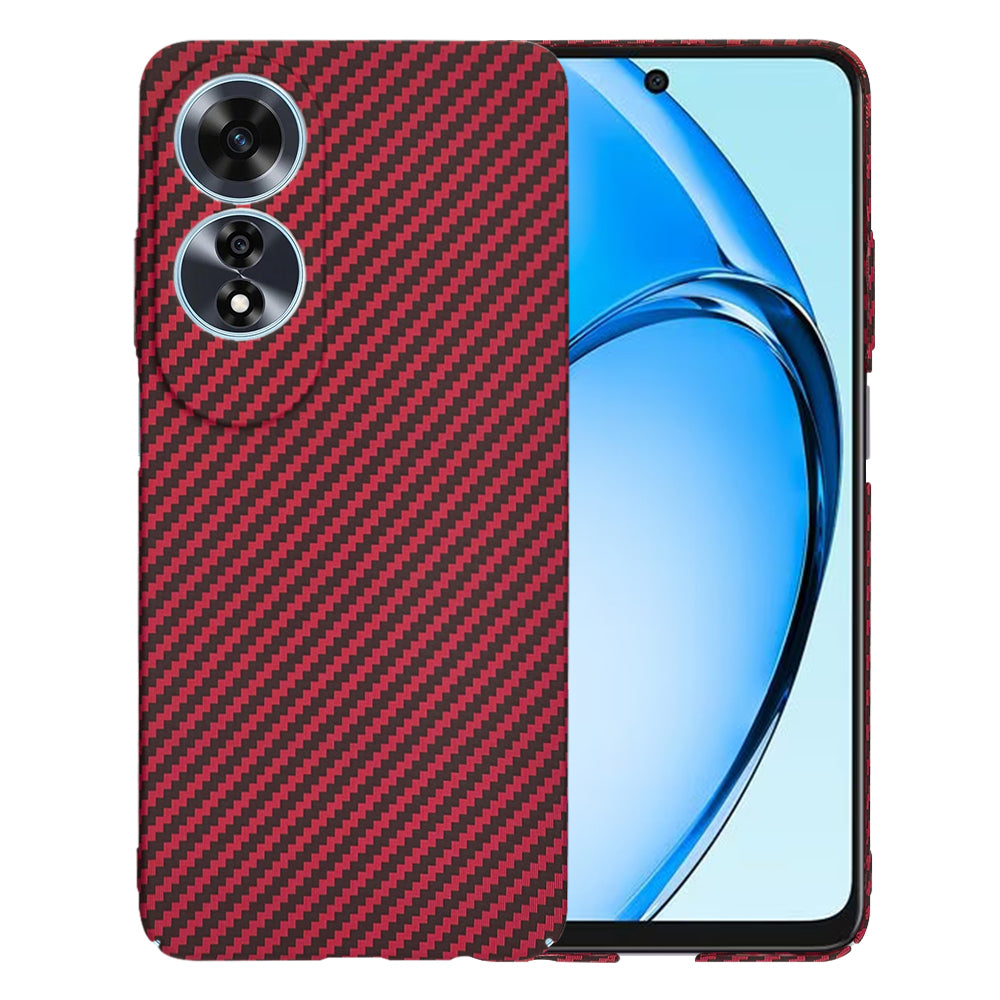 Futrola za Oppo A60, Techsuit, Carbonite FiberShell, Crvena