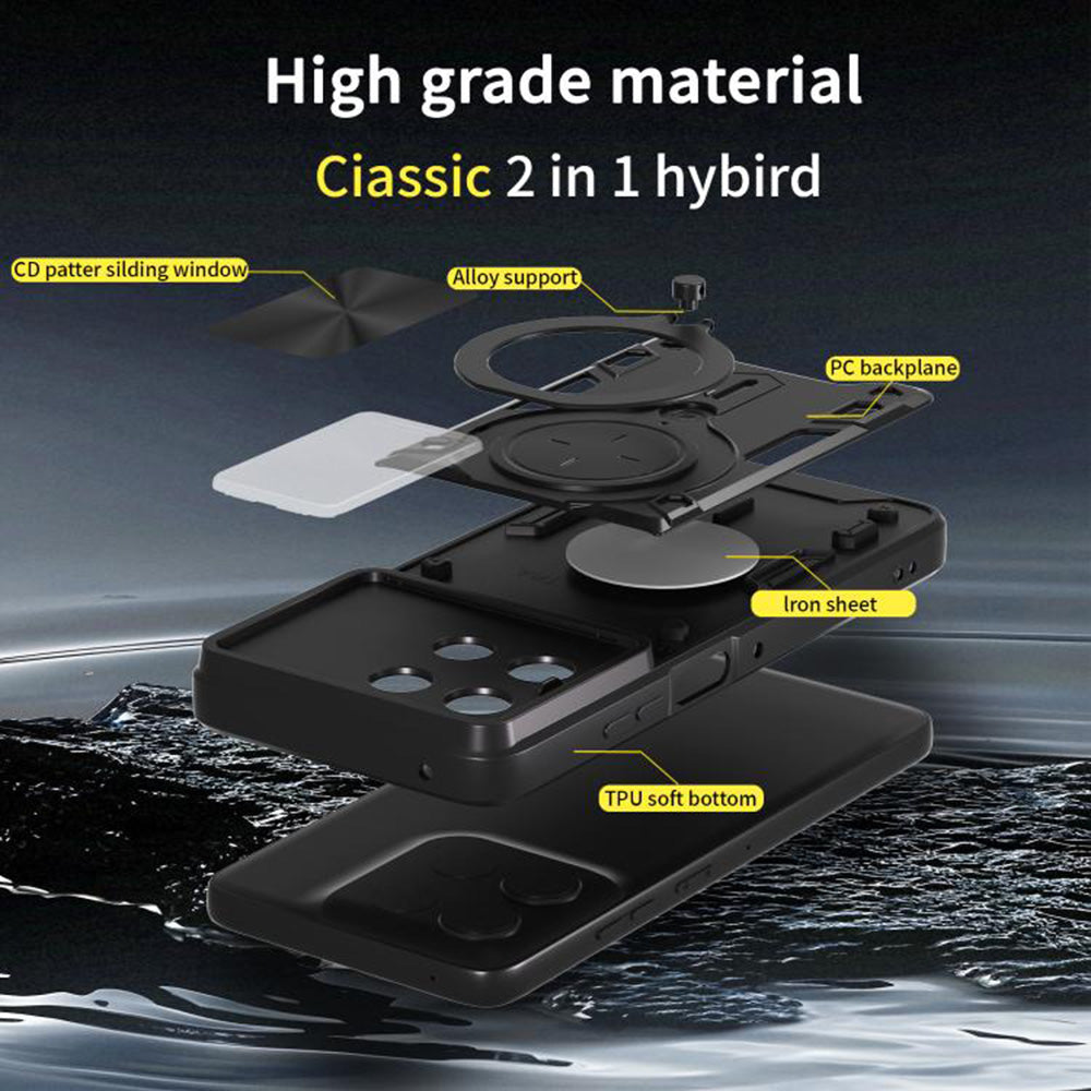 Futrola za Oppo A6k 4G / A6x 4G / A6x / A6 4G, Techsuit, CamGuard Pro, Plava