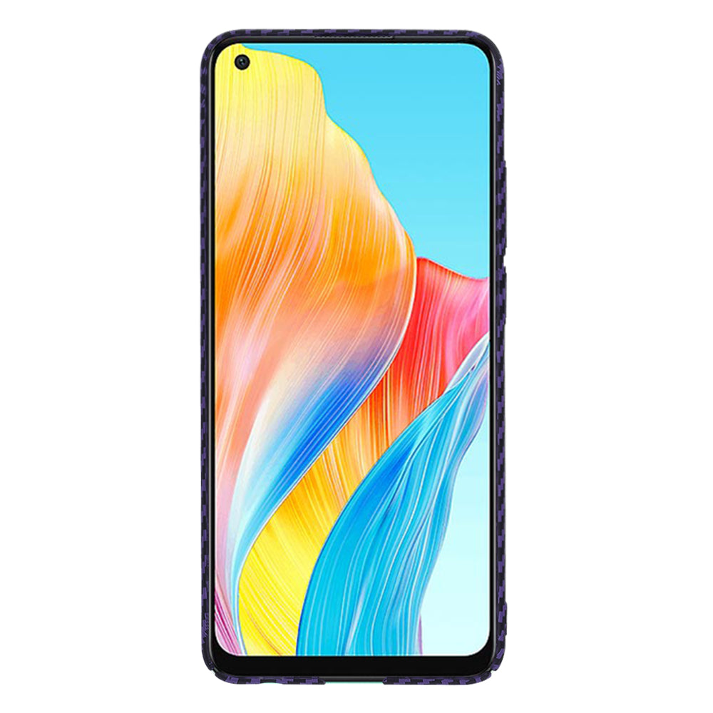 Futrola za Oppo A78 4G, Techsuit, Carbonite FiberShell, Ljubičasta