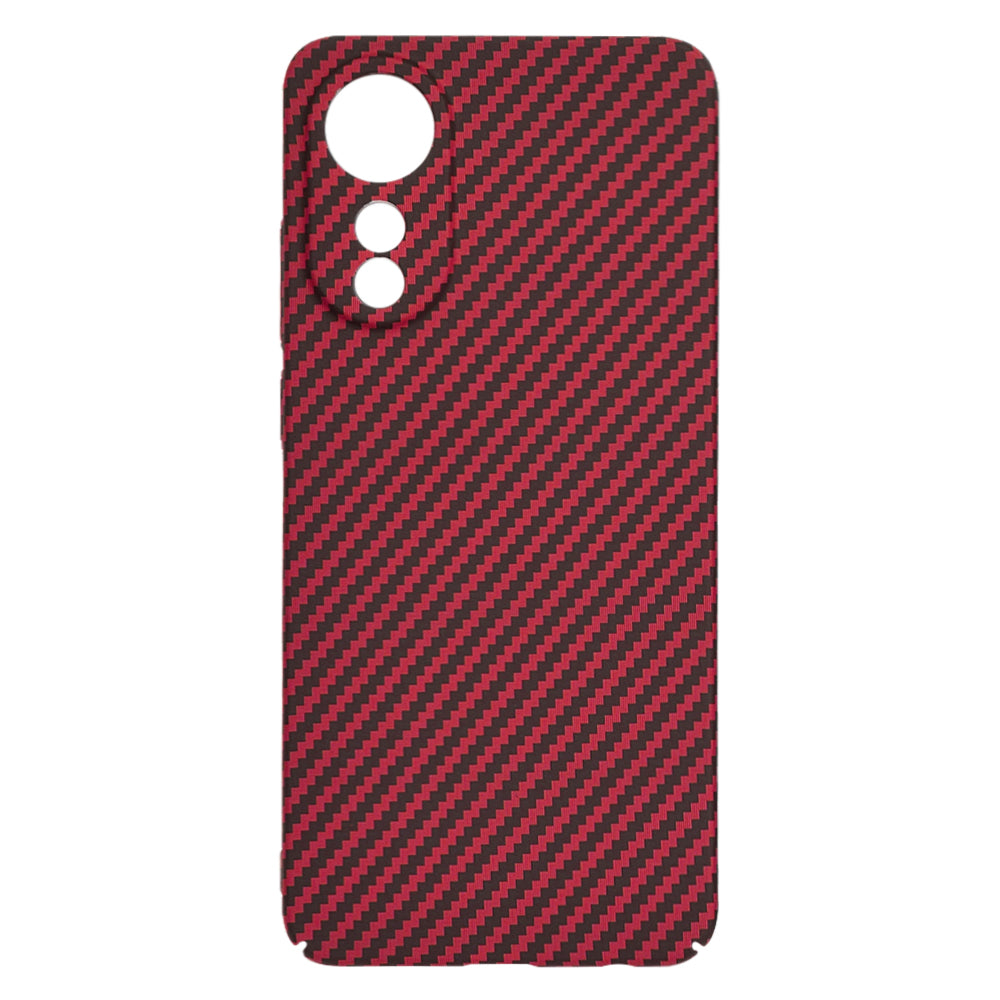 Futrola za Oppo A78 4G, Techsuit, Carbonite FiberShell, Crvena