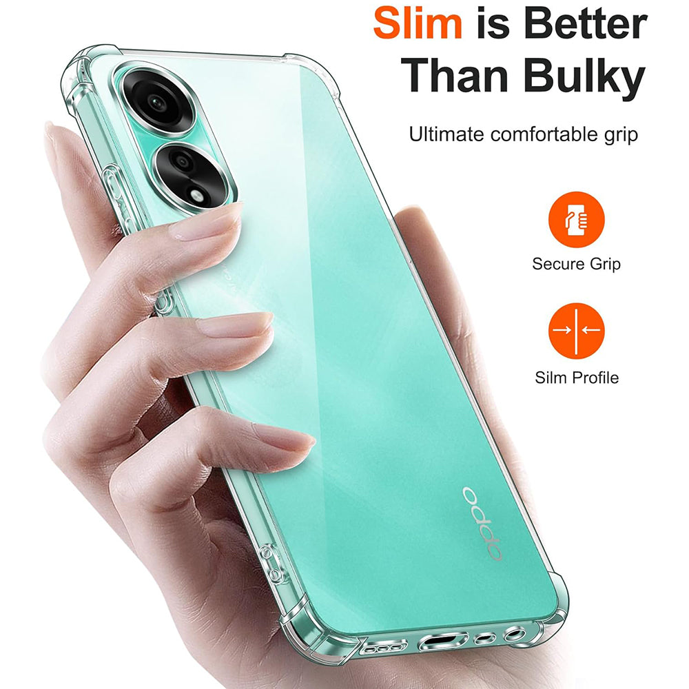 Futrola za Oppo A78 4G, Techsuit, Shockproof Clear, Providna